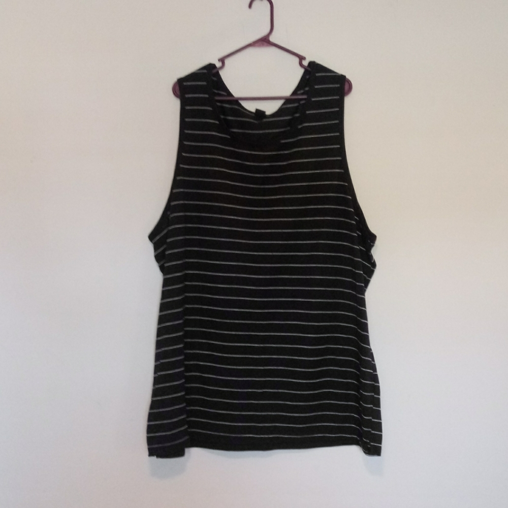 Roadblock Women's Tank Top Size 6XL Black White